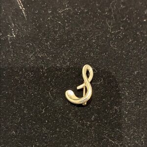 Tiffany & Co Vintage Elsa Peretti Cursive  S Brooch👝
